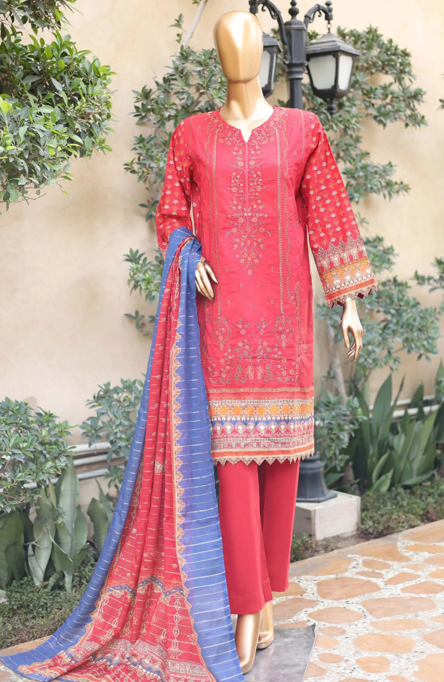 Bin Saeed Festive Embroidered Collection Vol 01 - BSFEC 76