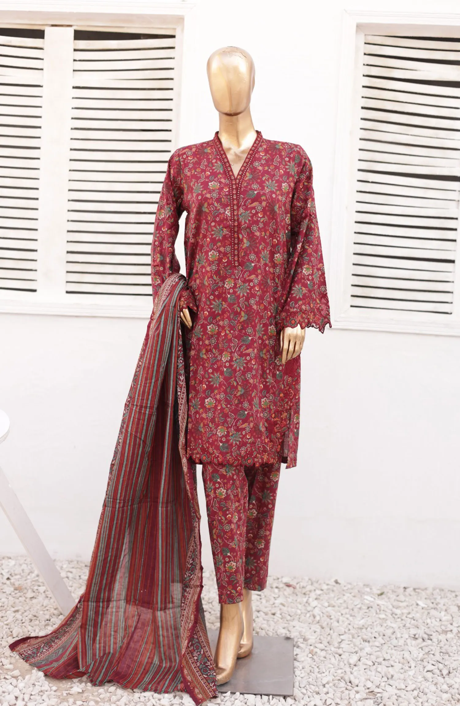 Bin Saeed Festive Embroidered Collection Vol 01 - BSFEC 91