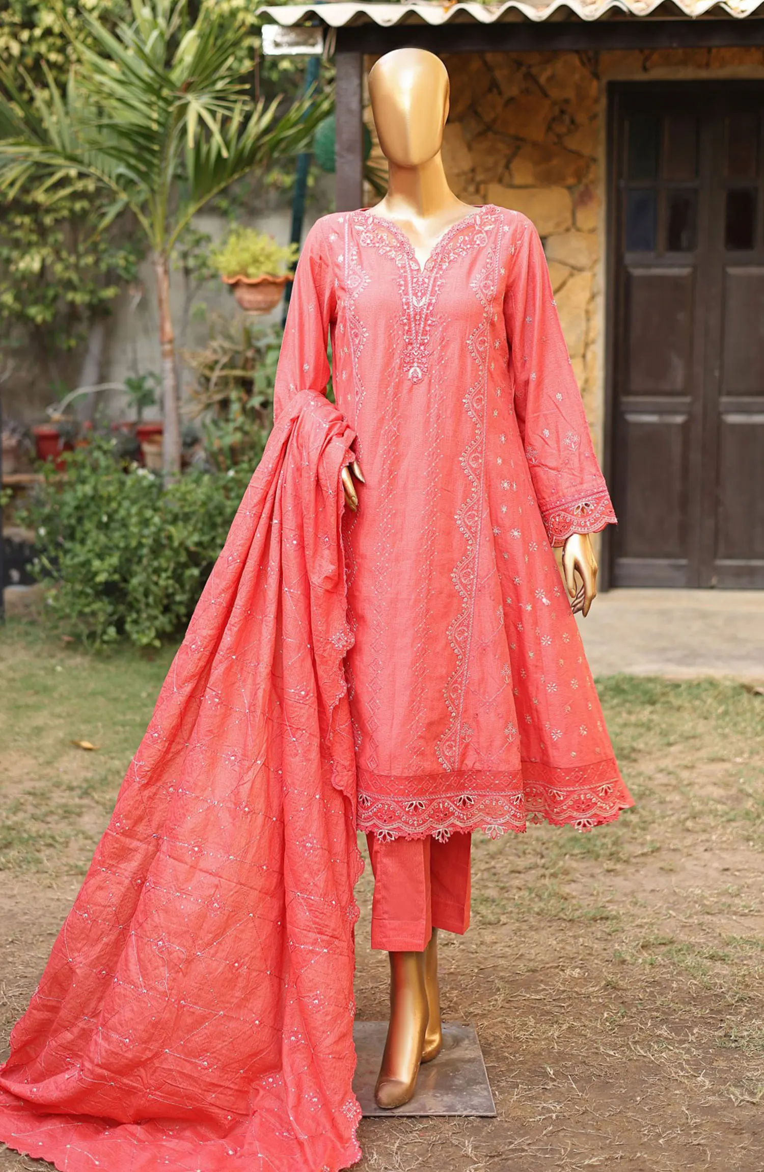 Bin Saeed Festive Frock Collection 2024 - BSFEFC 05