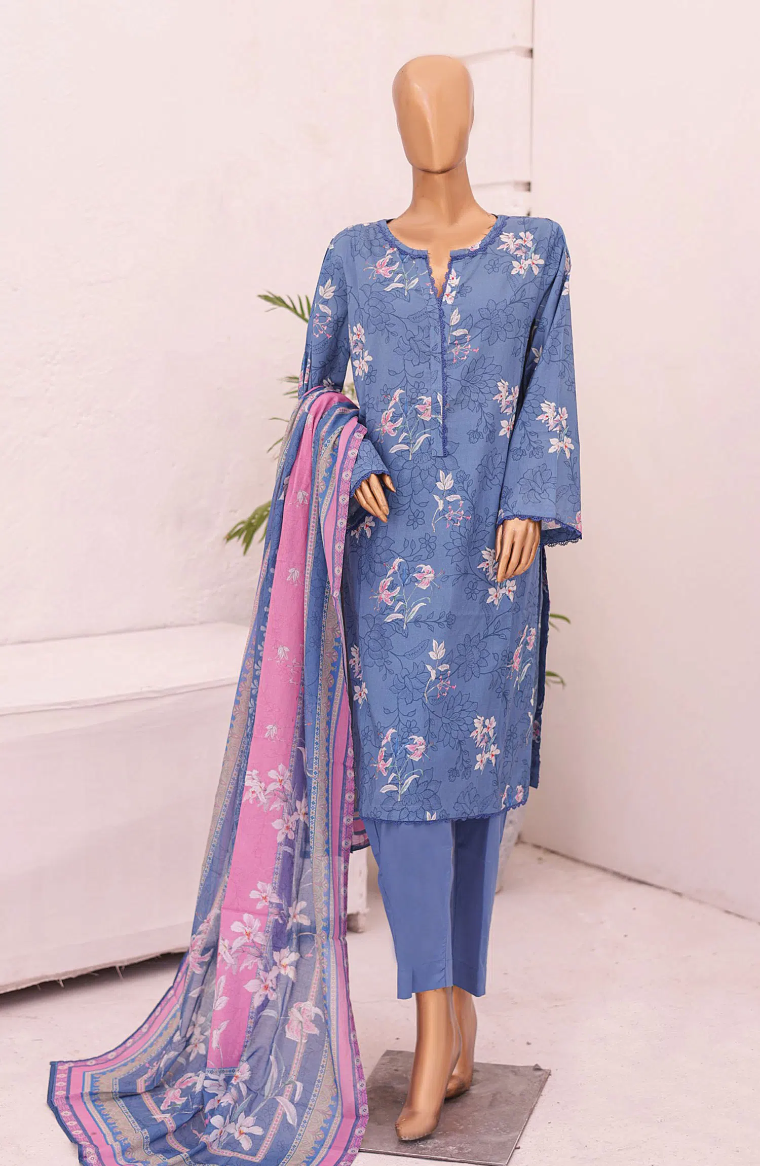 Bin Saeed Printed Lawn Collection 2024 - BSP D 26