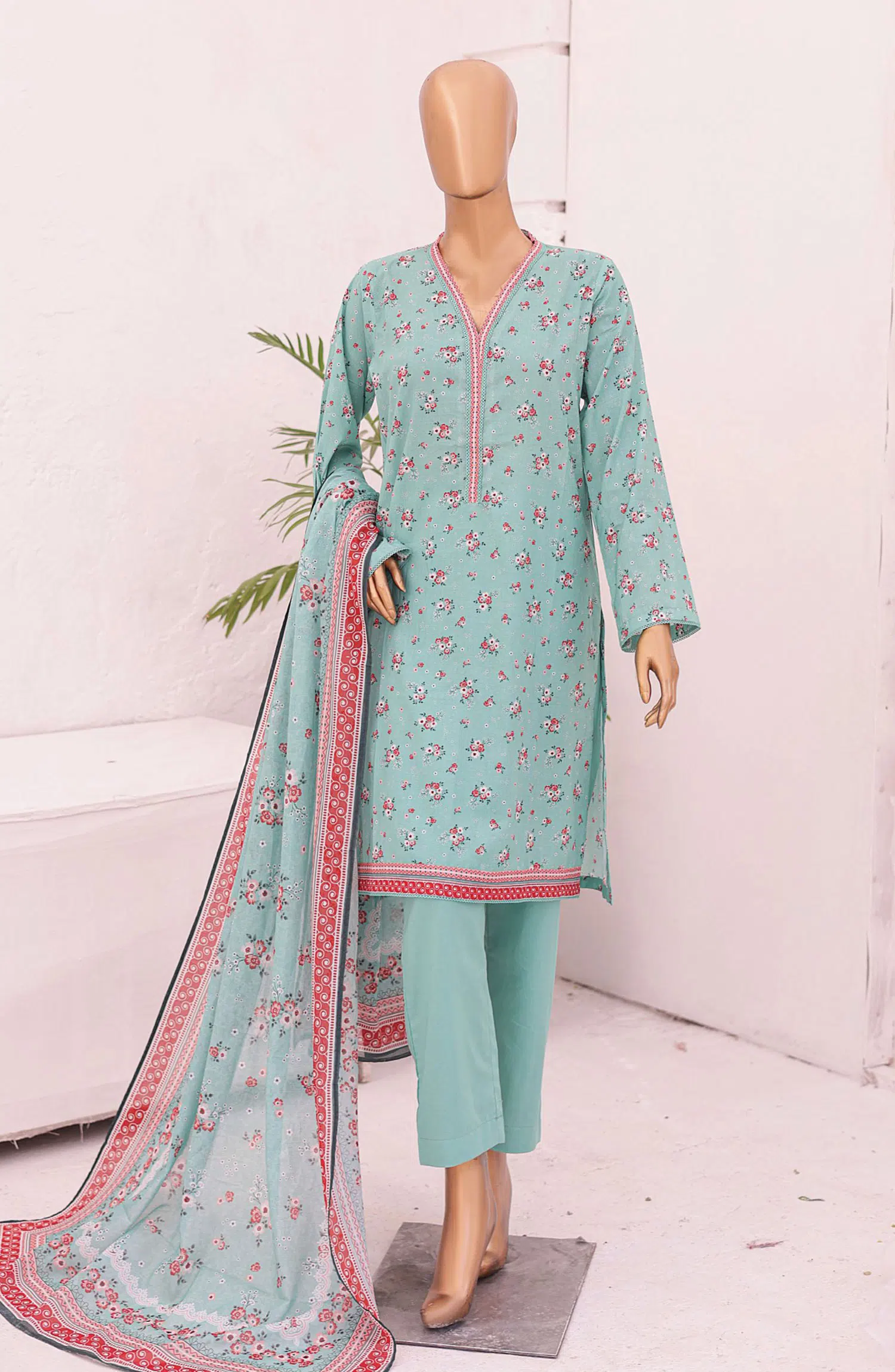 Bin Saeed Printed Lawn Collection 2024 - BSP D 28