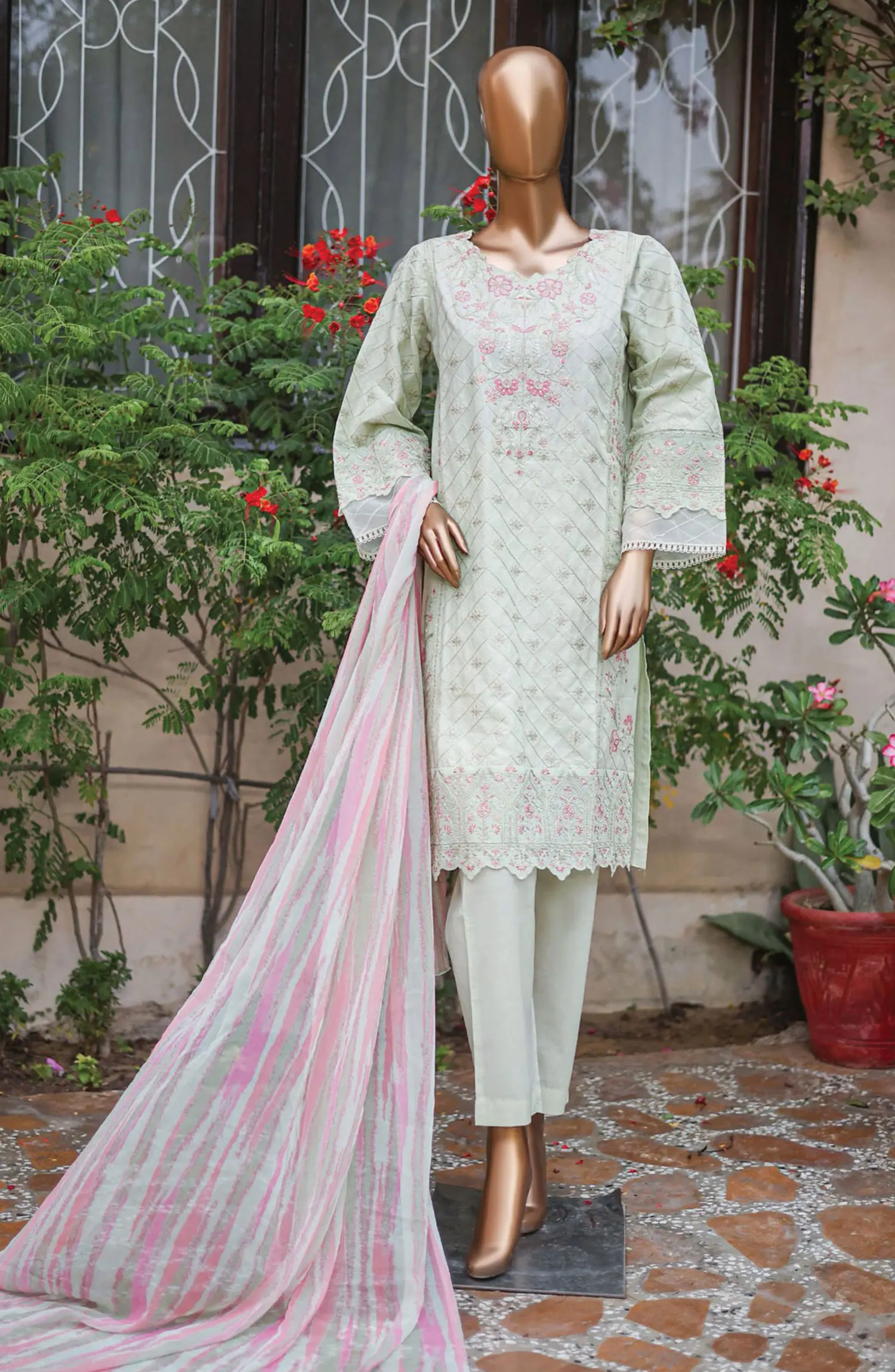 Bin Saeed Summer Embroidered Series 2024 - BSSES-C-57