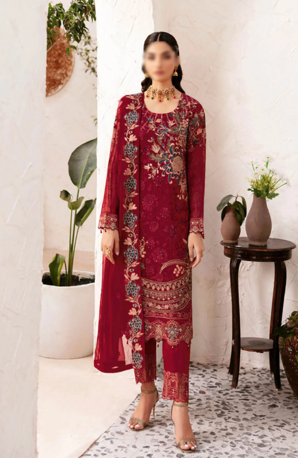 Ramsha Rangoon Chiffon Collection Vol 12 - D 1205