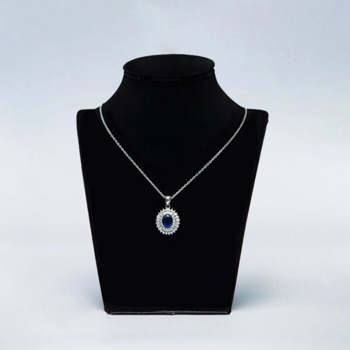 BLUE SAPPHIRE PENDANT YKL Jewellers Pendant Collection