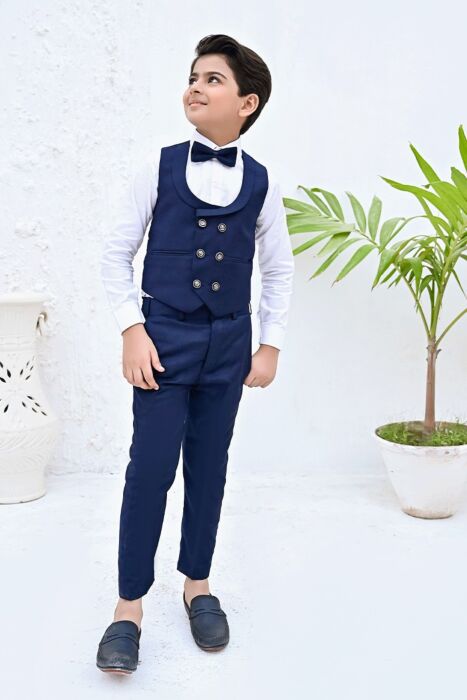 Exclusive Kids Coat Pant Collection By Hassan Jee - CPW 006