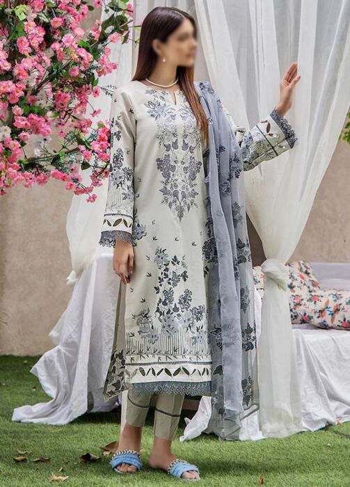 Design 01 "Koel" by Hum dum Lawn Collection 2023