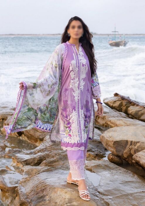 ESC 06 B Dreamspell Elaf Signature Embroidered Lawn Collection 2023