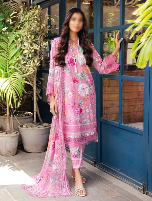 GL 01 Glam girl by Nurèh  Unstitched Printed Chikankari Lawn Collection