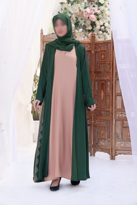 Green Magic Nayab Abaya Collection Vol 20 by Amna khadija