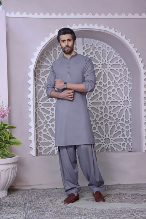 Grey Owl TGM Kameez Shalwar Suit Eid Collection