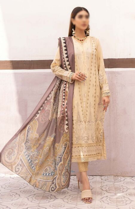 JH 461 Johra Chashni Embroidered Lawn Collection