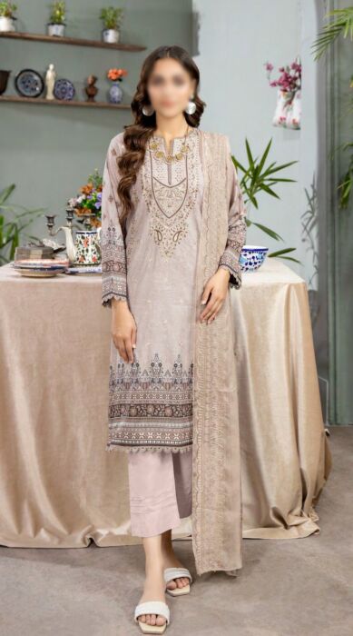 JH 502 Johra Sifaal Embroidered Digital Prnited Lawn Collection