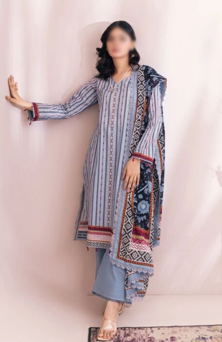 Monsoon Digital Printed Cambric Collection by ALZOHAIB - MDP-23-07