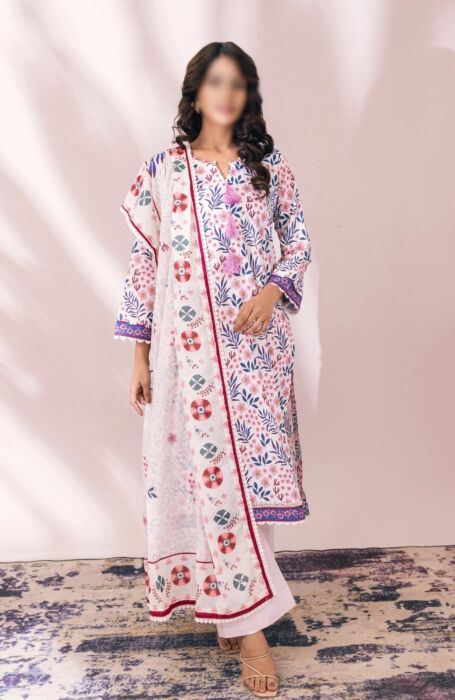 Monsoon Digital Printed Cambric Collection by ALZOHAIB - MDP-23-09