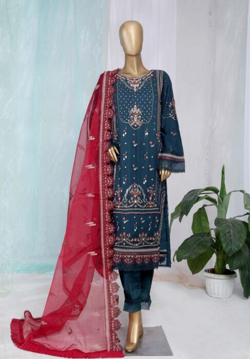 Zefc 06 Bin Saeed 3 piece Embroidered Formal Collection