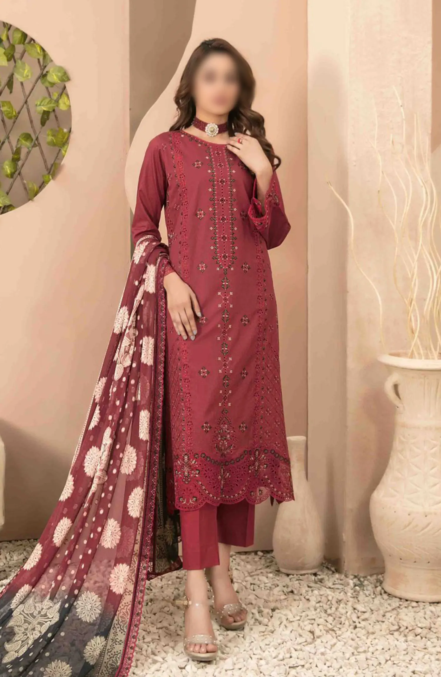 Narina - Embroidered Digital Printed Lawn Collection By Tawakkal Fabrics - D 2469