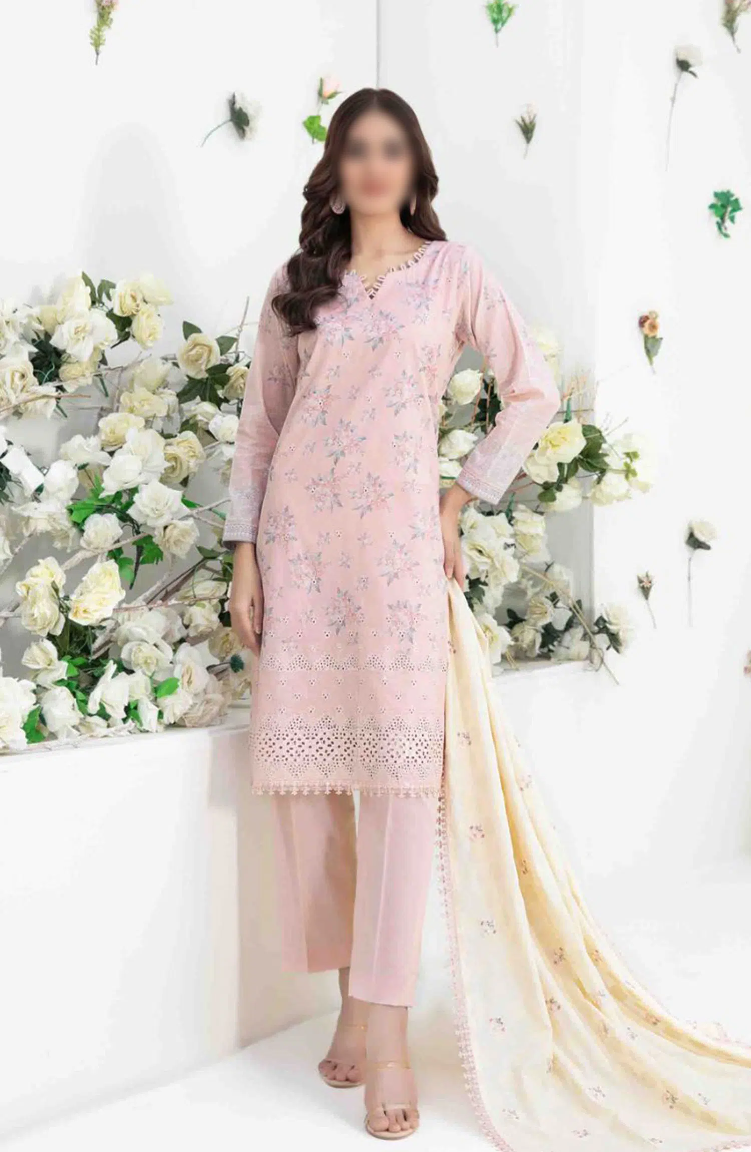 Talayeh - Embroidered Digital Lawn Collection 2024 - D 2559