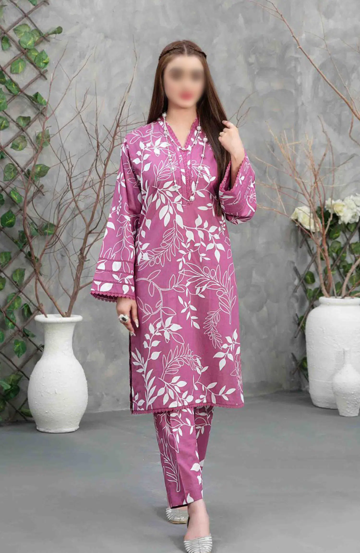 Cimrin - Digital Printed Lawn 2pcs Collection - D 3096