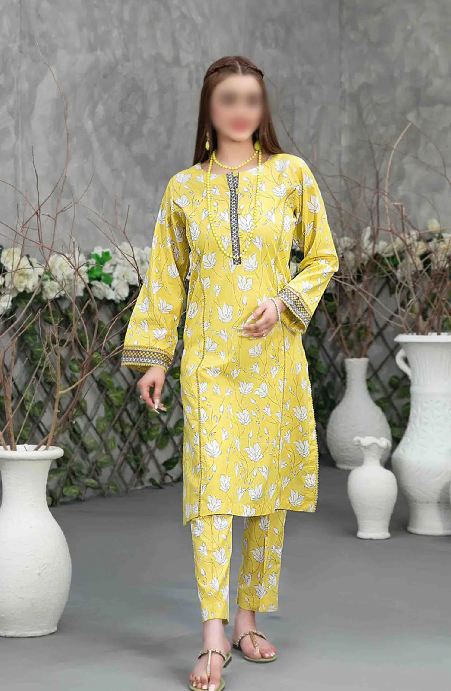 Cimrin - Digital Printed Lawn 2pcs Collection - D 3097