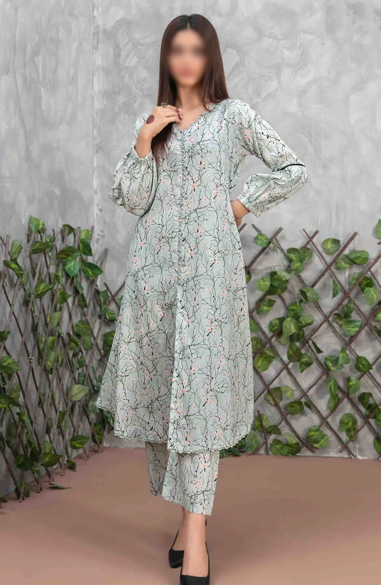 Cimrin - Digital Printed Lawn 2pcs Collection - D 3106