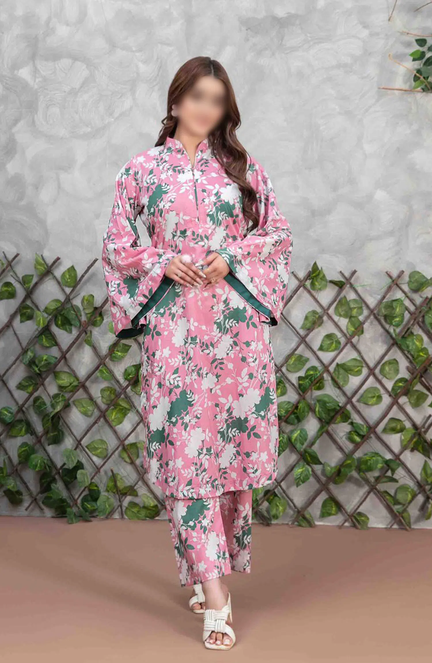 Cimrin - Digital Printed Lawn 2pcs Collection - D 3107