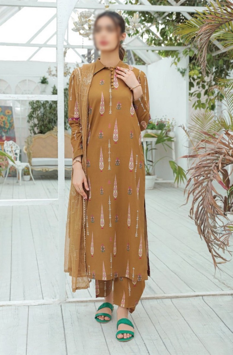 D 09 Maya" by Hum dum  Embroidered Lawn Digital Print Collection