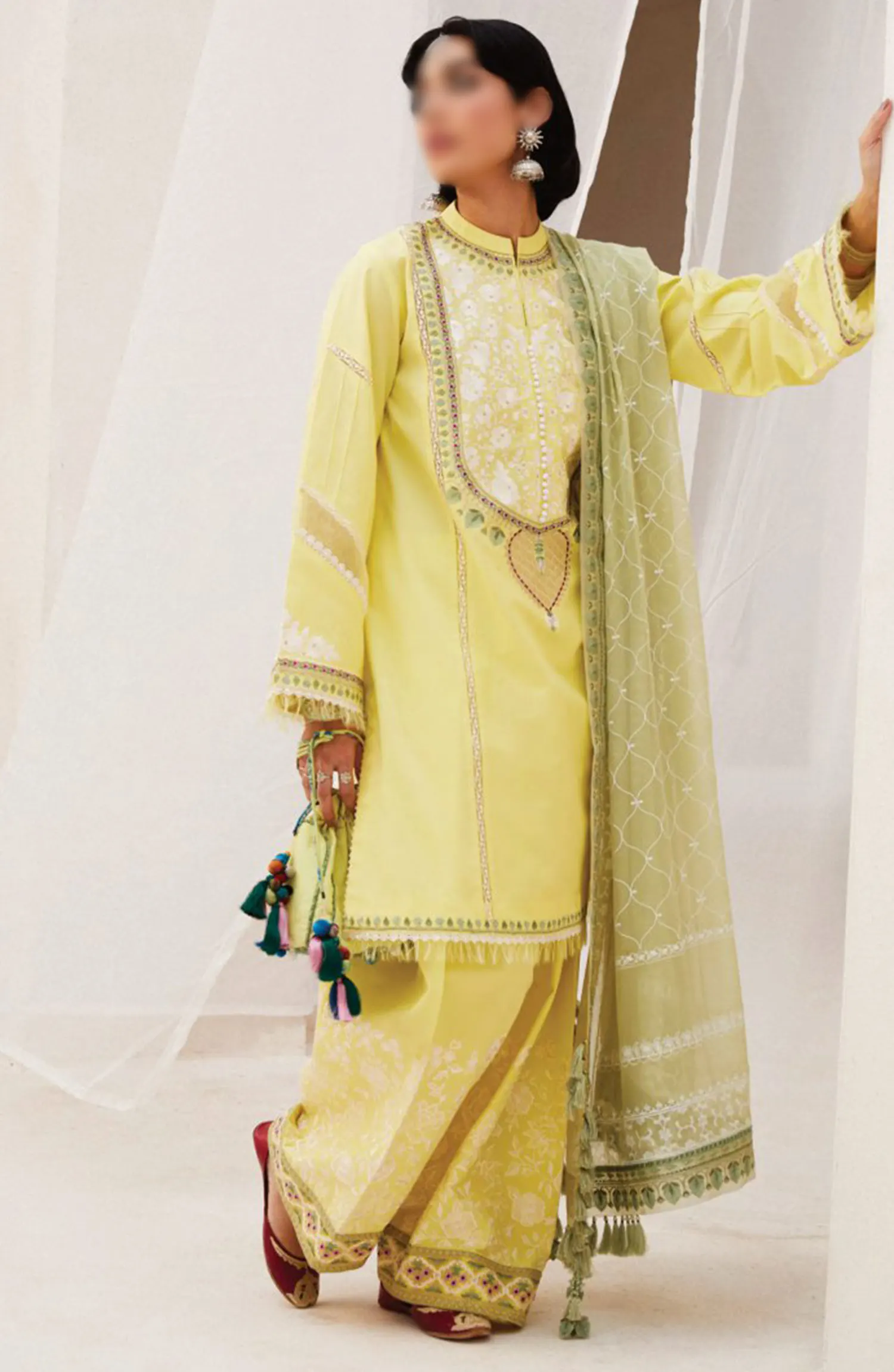 Zara ShahJahan Unstitched Lawn SS Collection 2024 - D 15 A DILARA