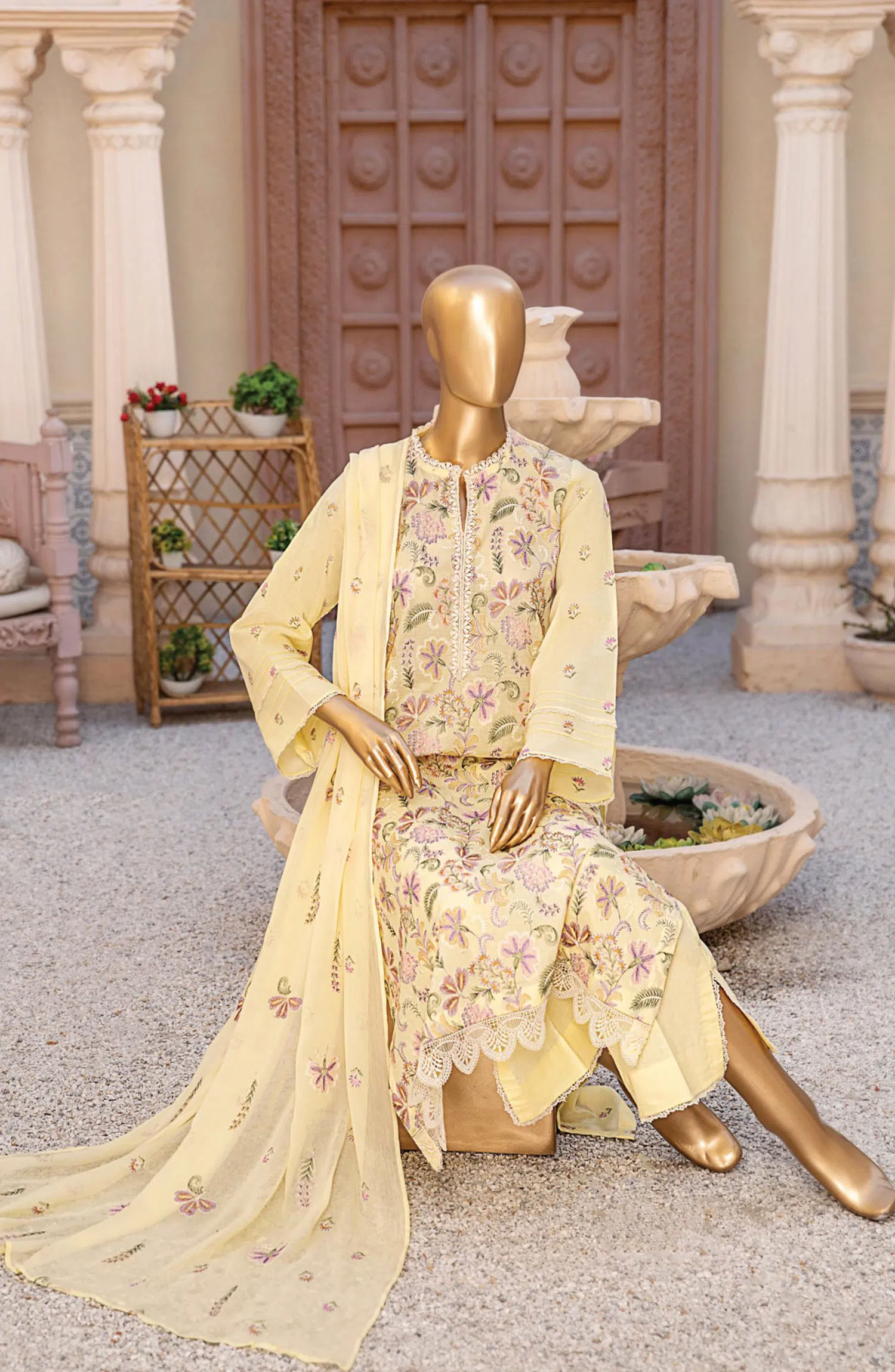 Dukhtar Lawn Embroidered Collection 2024 - DESIGN-03