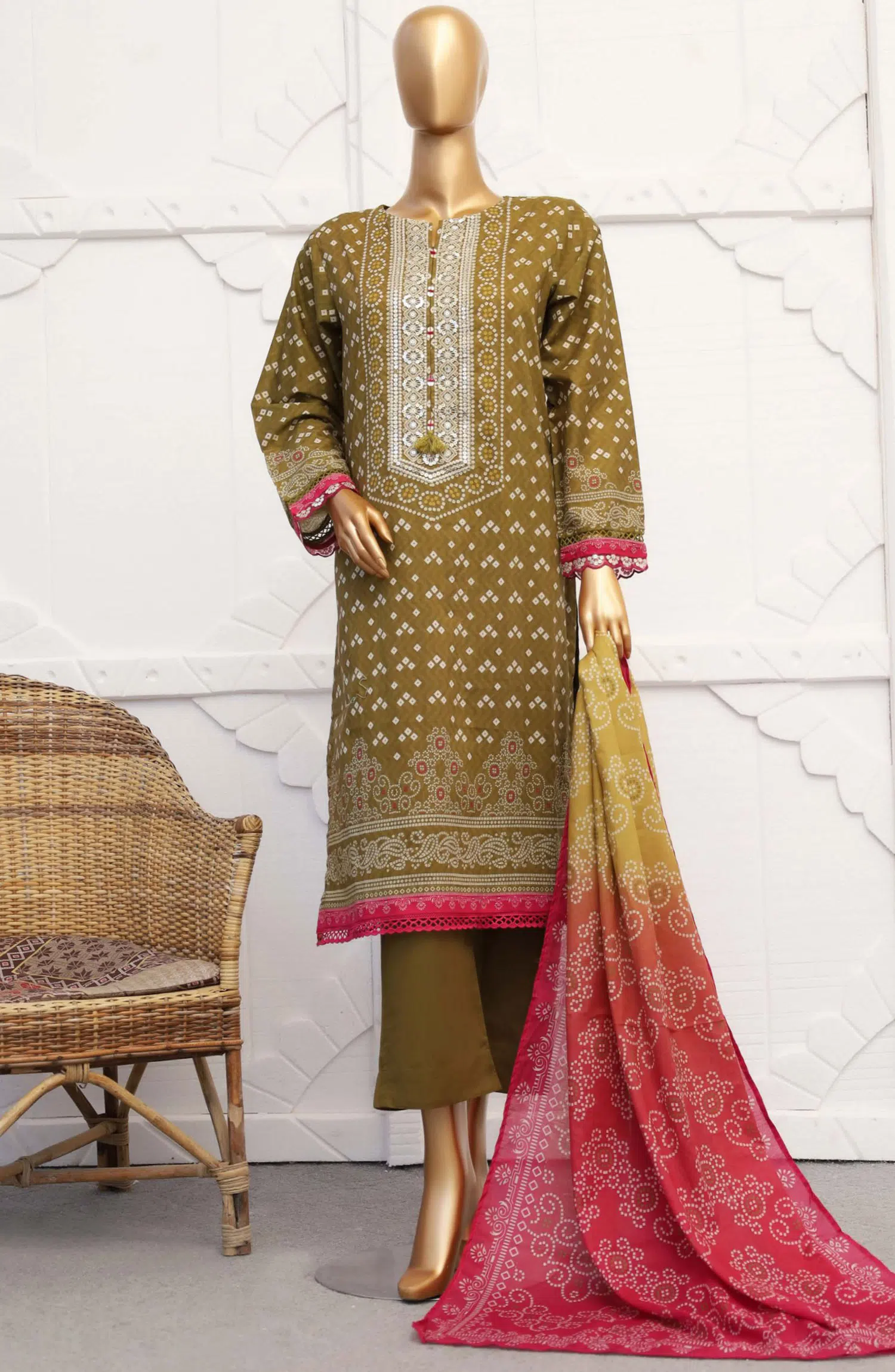 Sadabahar Embroidered Lawn Stitched Collection Vol 01 - Design 05