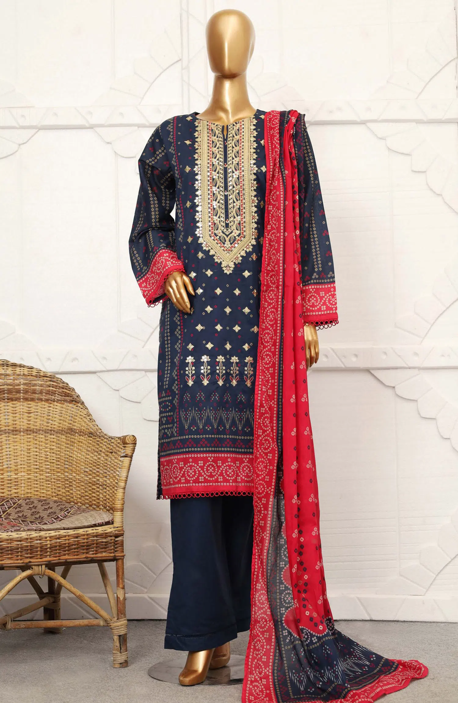 Sadabahar Embroidered Lawn Stitched Collection Vol 01 - Design 07