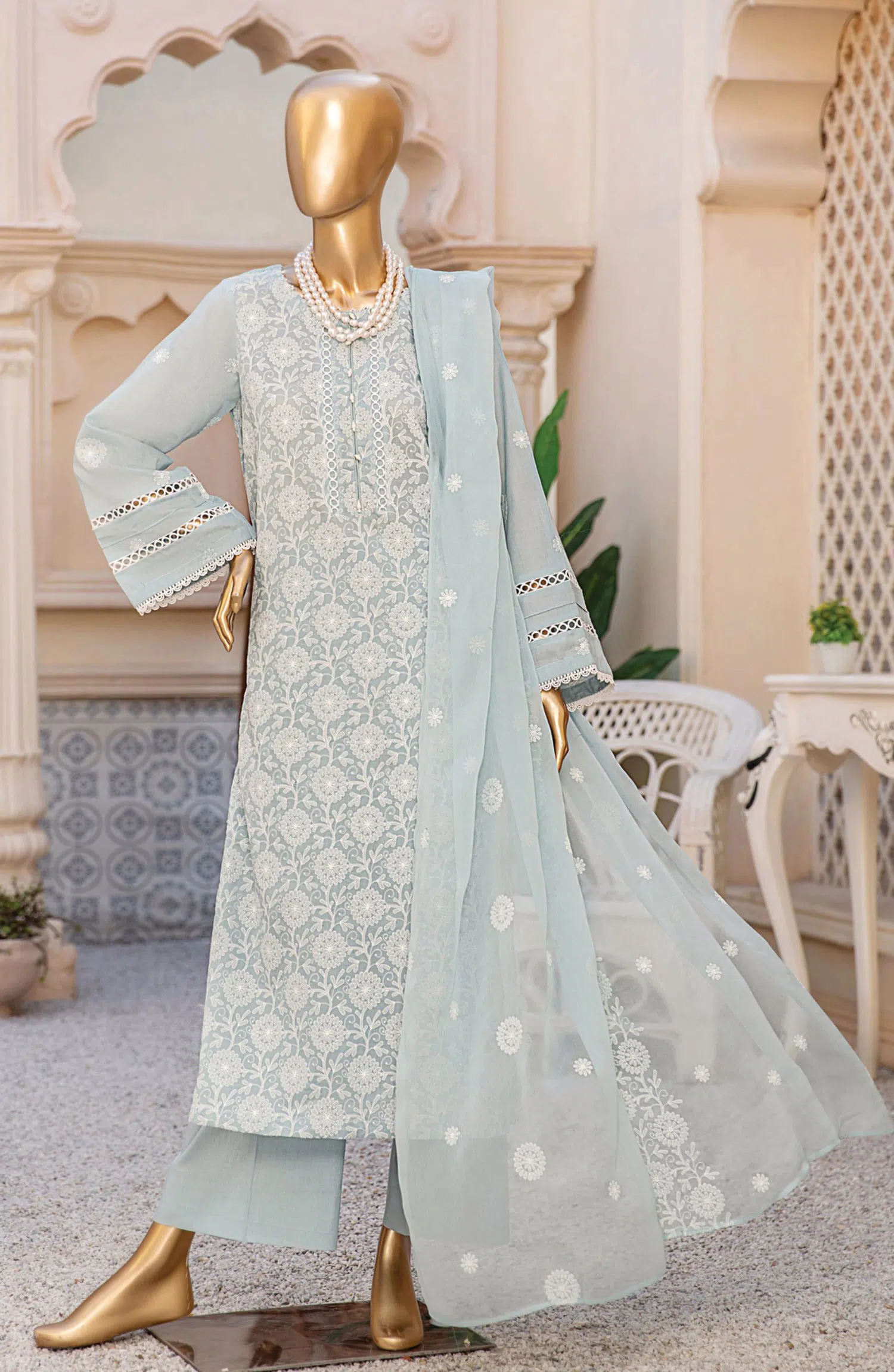 Dukhtar Lawn Embroidered Collection 2024 - DESIGN-07