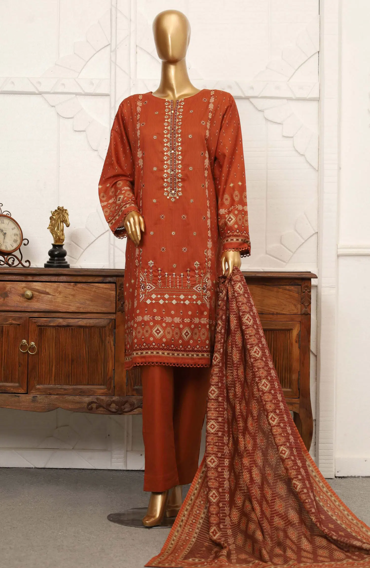 Sadabahar Embroidered Lawn Stitched Collection Vol 01 - Design 14