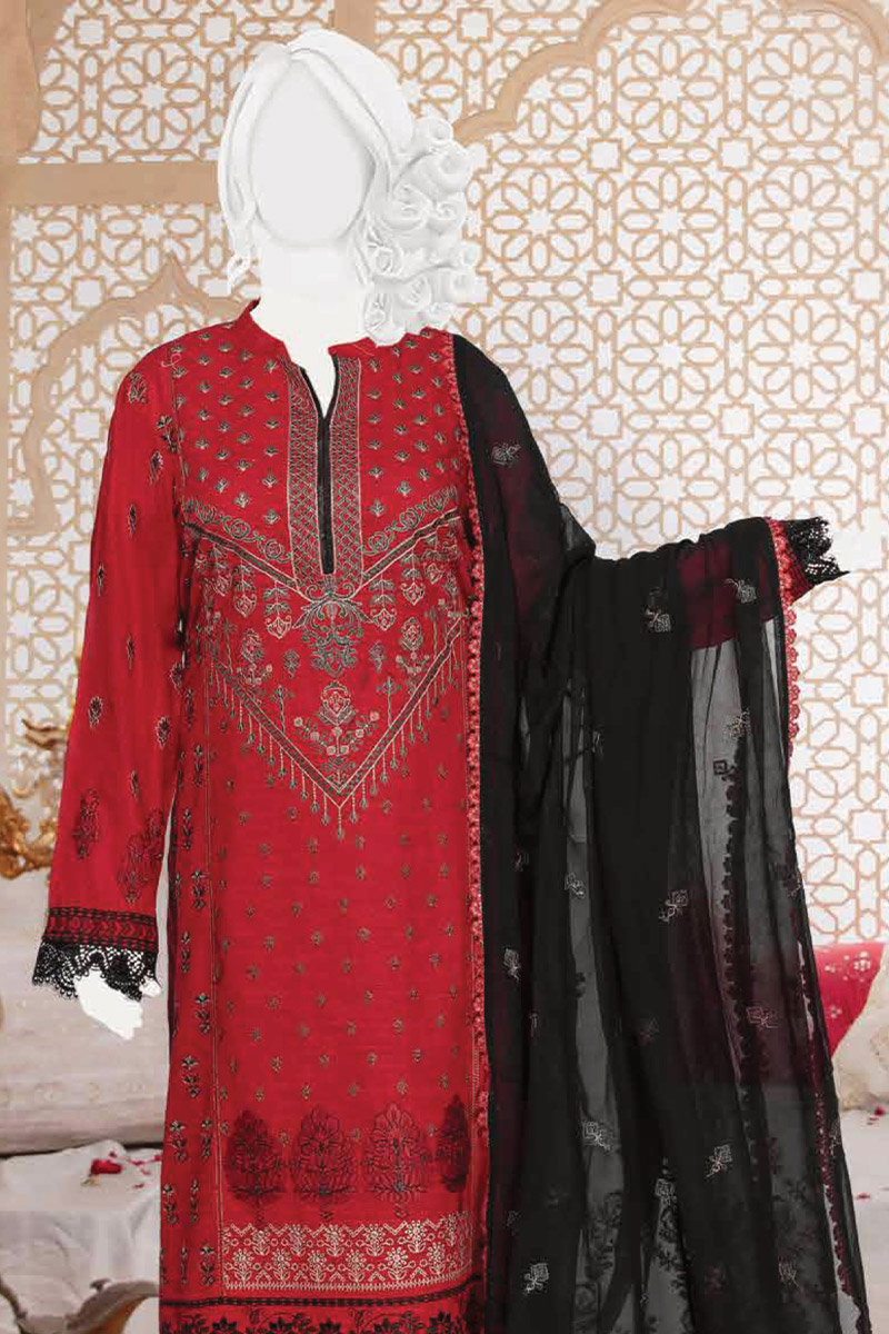 Zahra Premium Embroidered Karandi Collection 2023 - Design 03