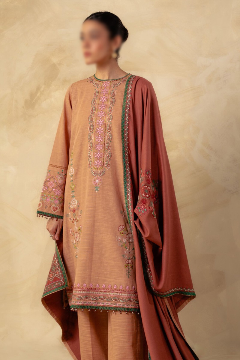 Coco Winter Unstitched Collection By Zara ShahJahan - ZS  - Design 07A