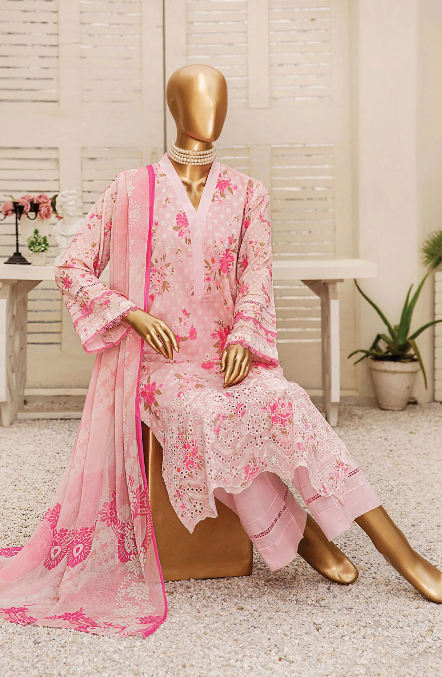 Tarzz Lawn Printed  Embroidered Collection Vol 02 - Design 09