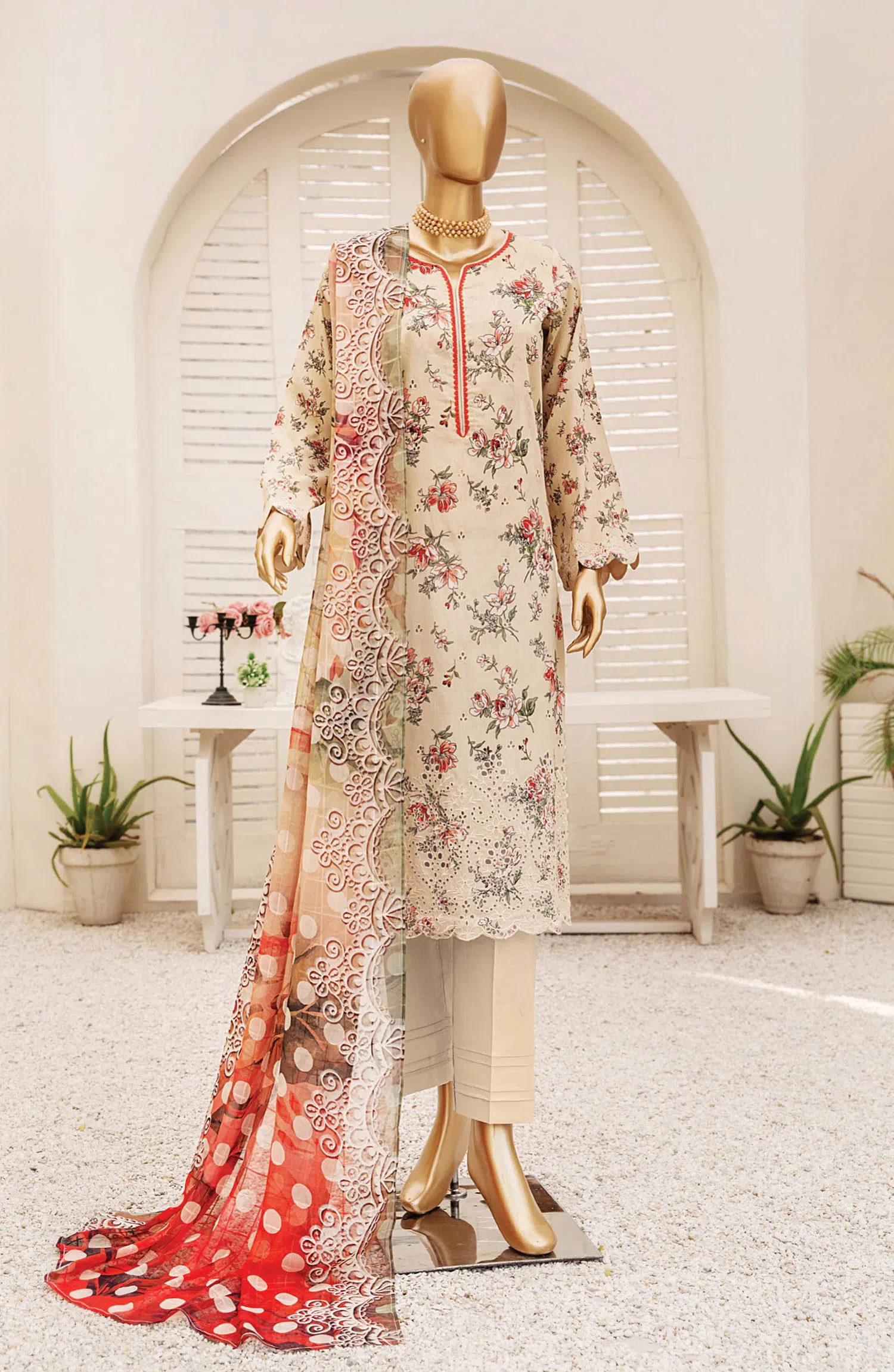 Tarzz Lawn Printed  Embroidered Collection Vol 02 - Design 11