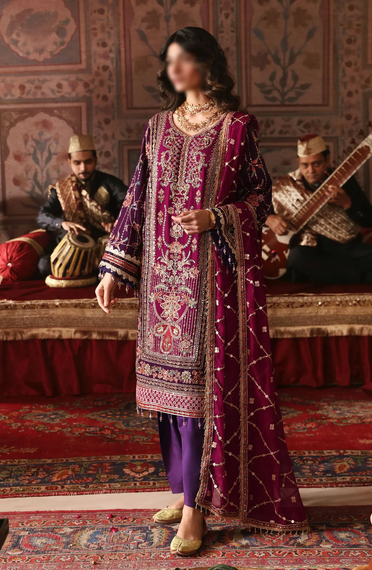Emaan Adeel Ghazal Luxury Formals Collection 2024  - GH 01