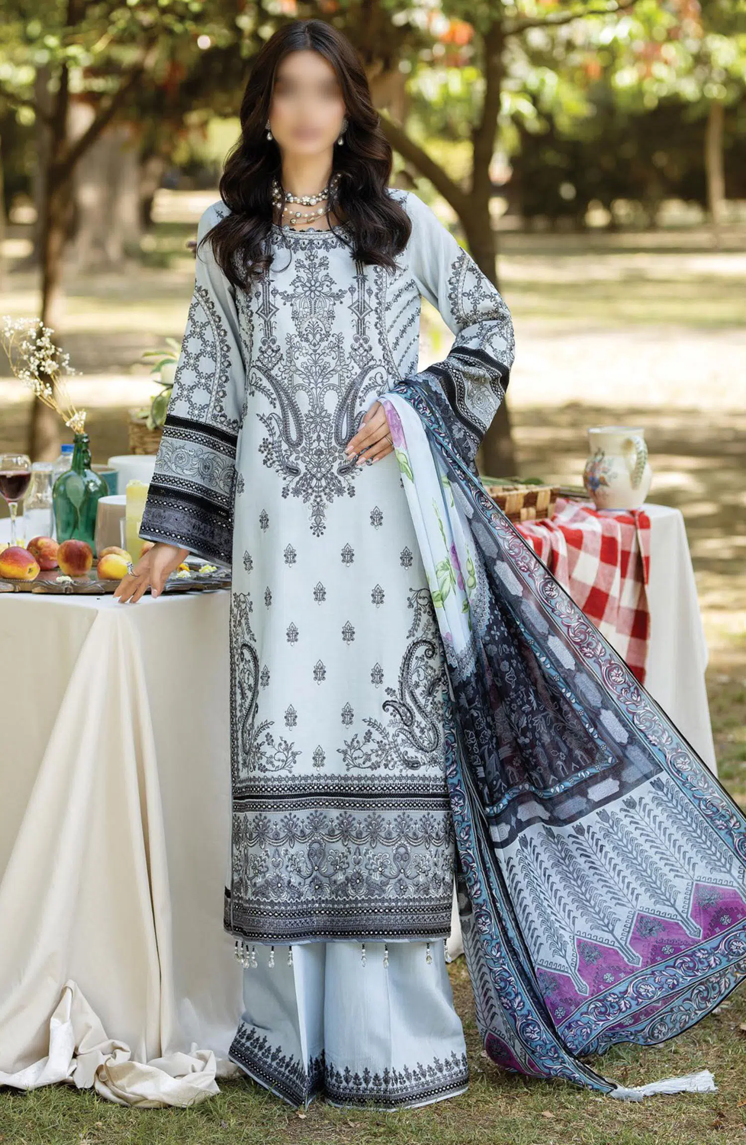 Jaan-E-Adaa Lawn Collection By Imrozia - IPL - 02 ROOH