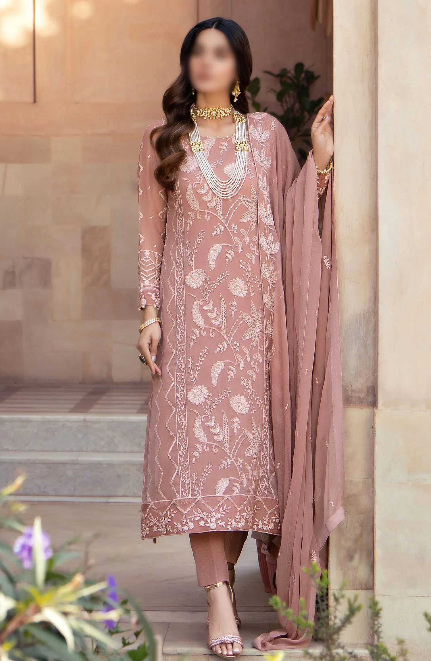 Merakish Unstitched Luxury Chiffon Formal Collection 2024 - IRSA