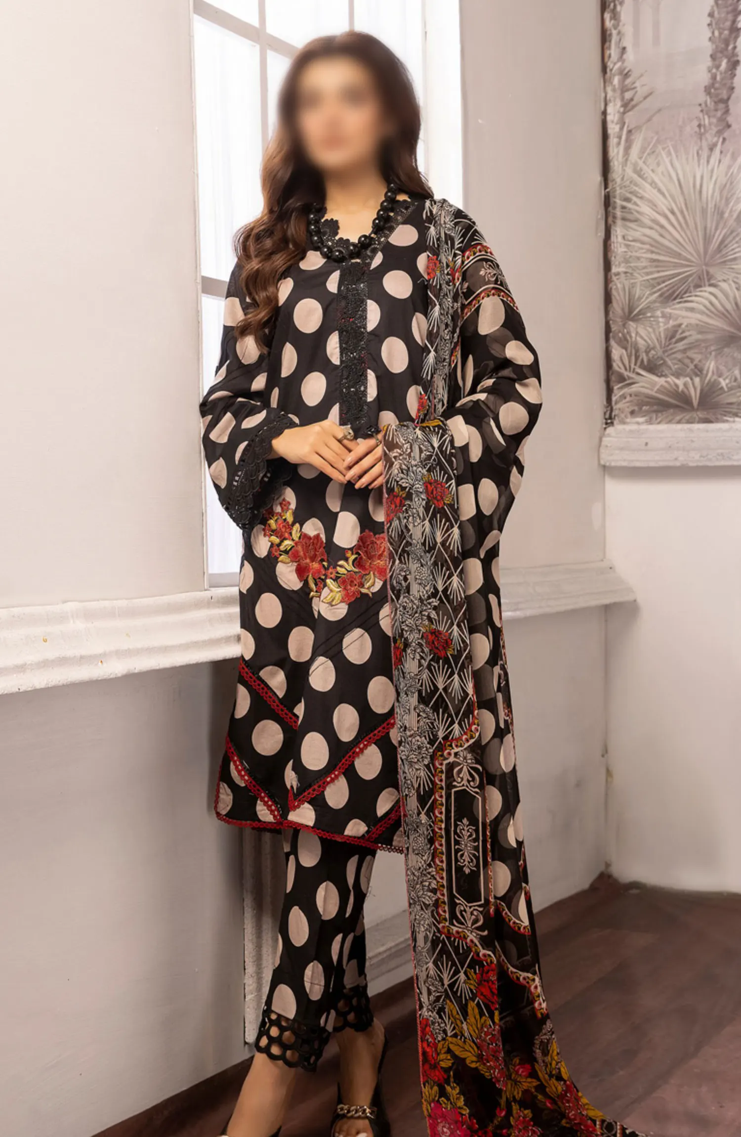 Johra Aatish Embroidered Printed Lawn Collection 2024 - JH-372