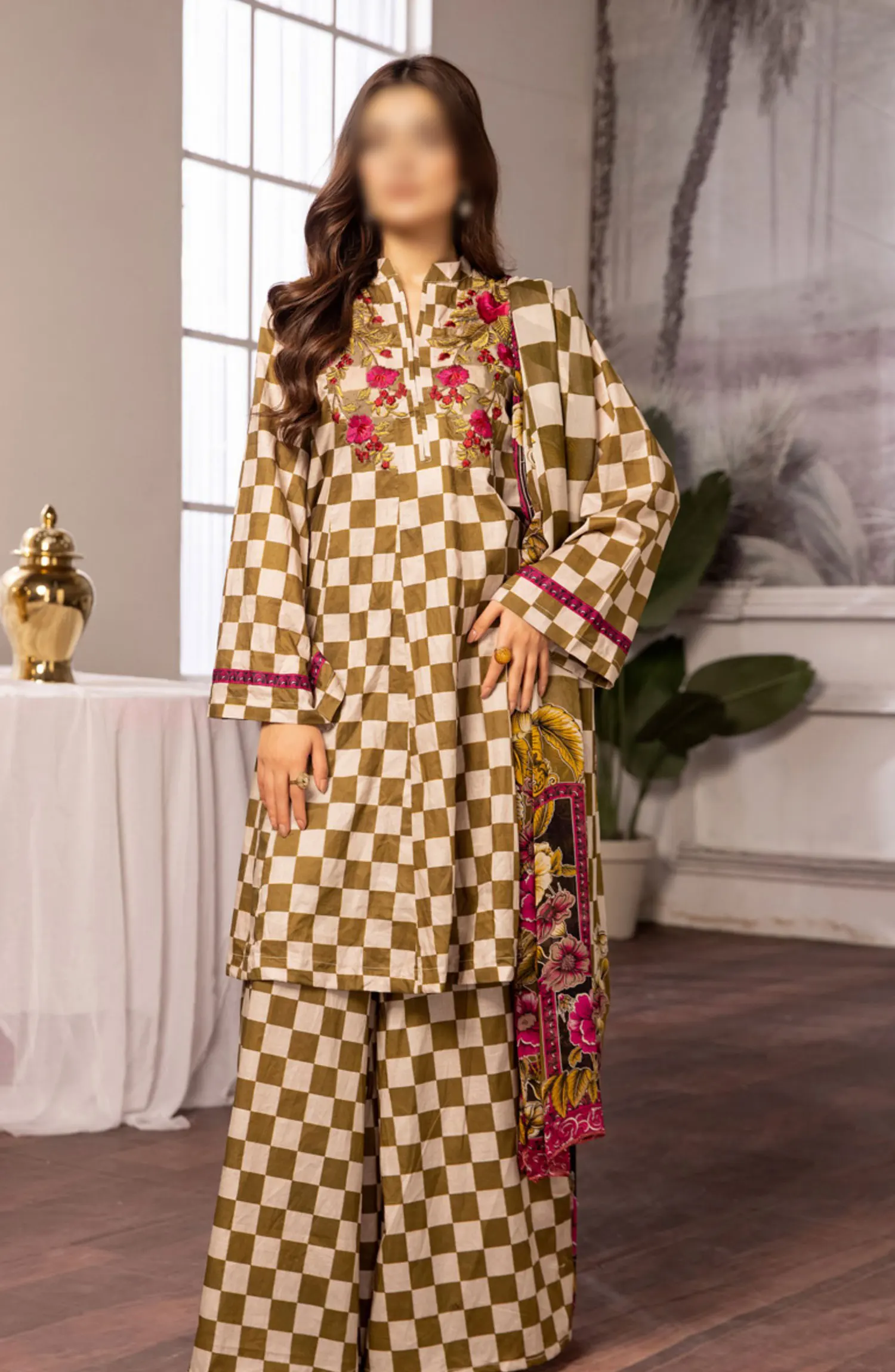 Johra Aatish Embroidered Printed Lawn Collection 2024 - JH-379