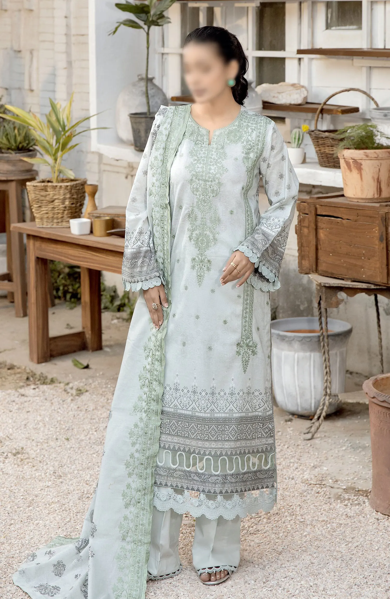 Johra Sila Embroidered Lawn Collection 2024 - JH 89