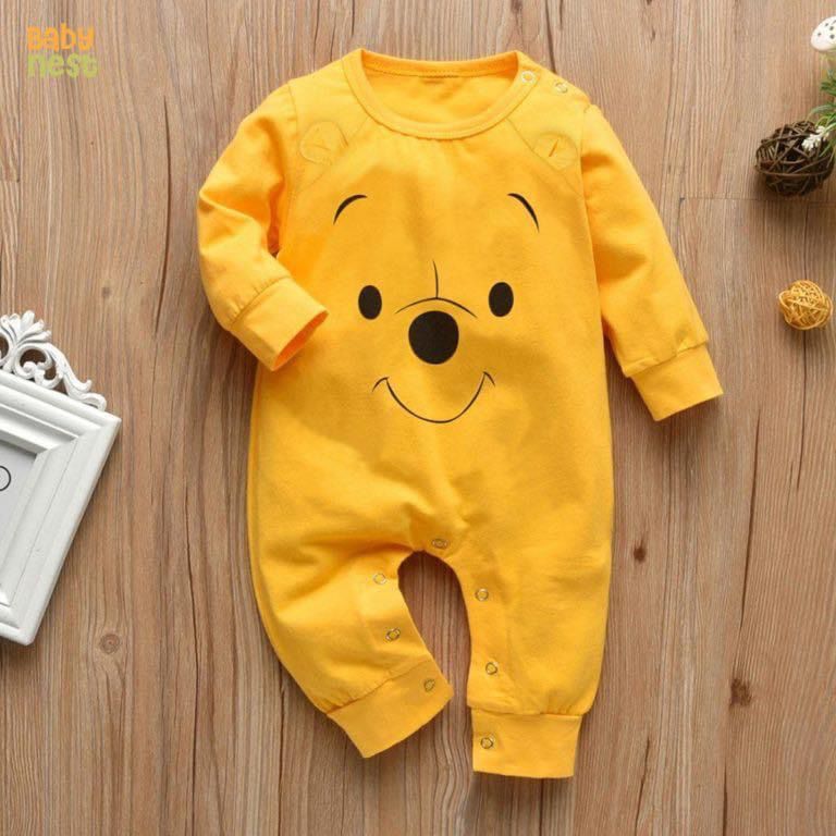 Baby Jumpsuit Yellow - Pooh