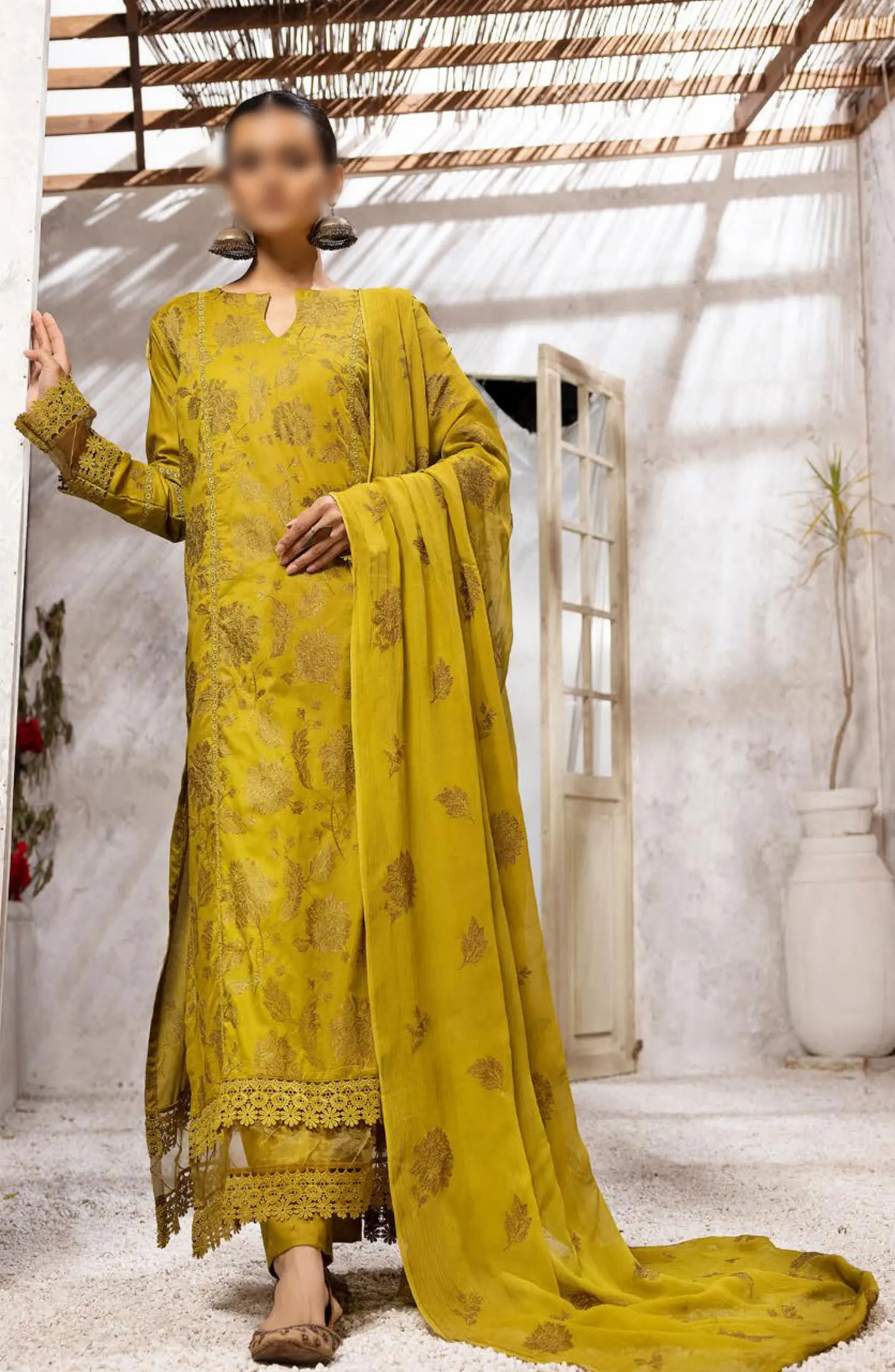 Khoobsurat Exclusive Lawn Collection 2024 - K 03