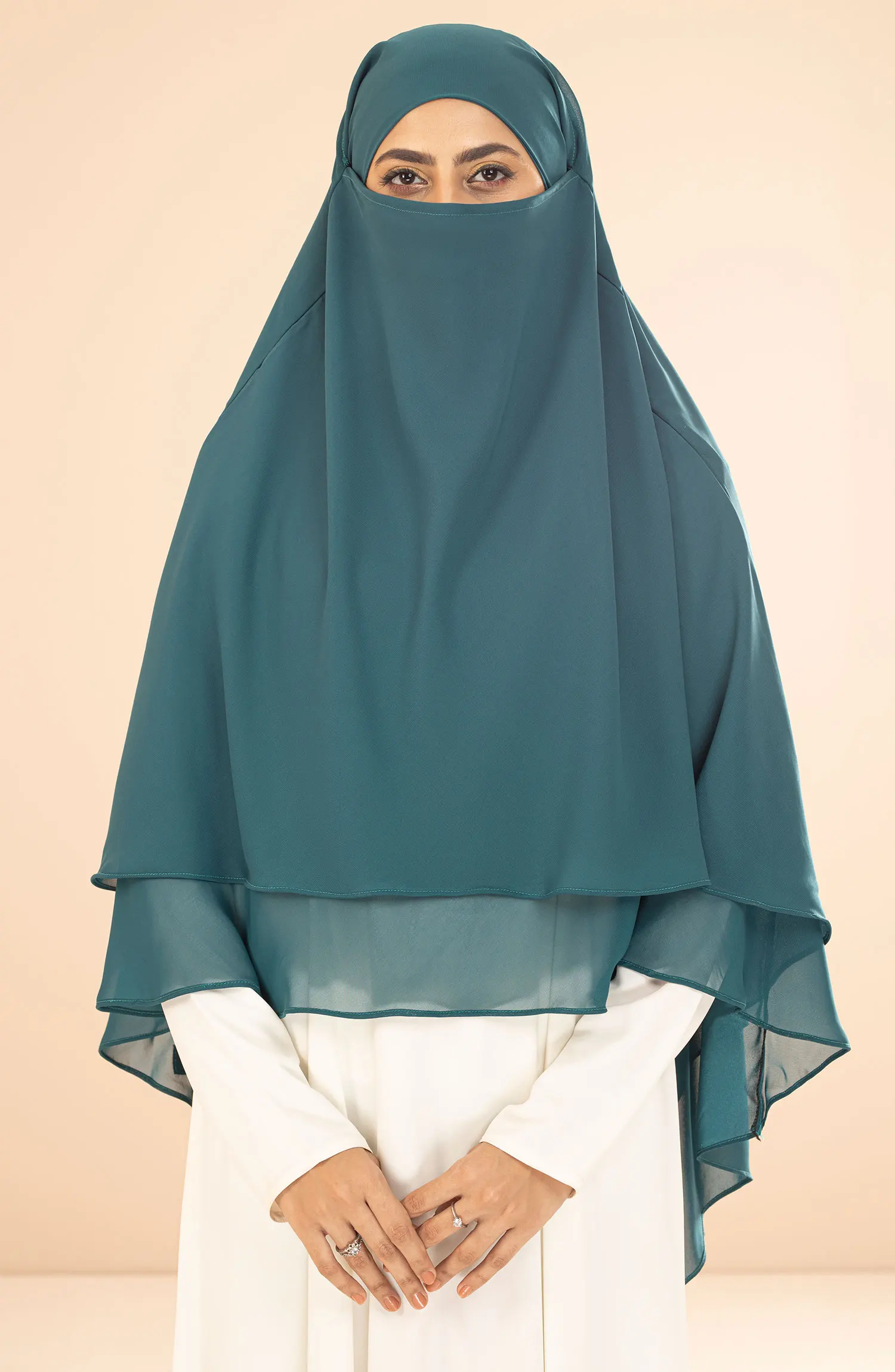 Black Camels Khimar Hijab Collection - KH - 01