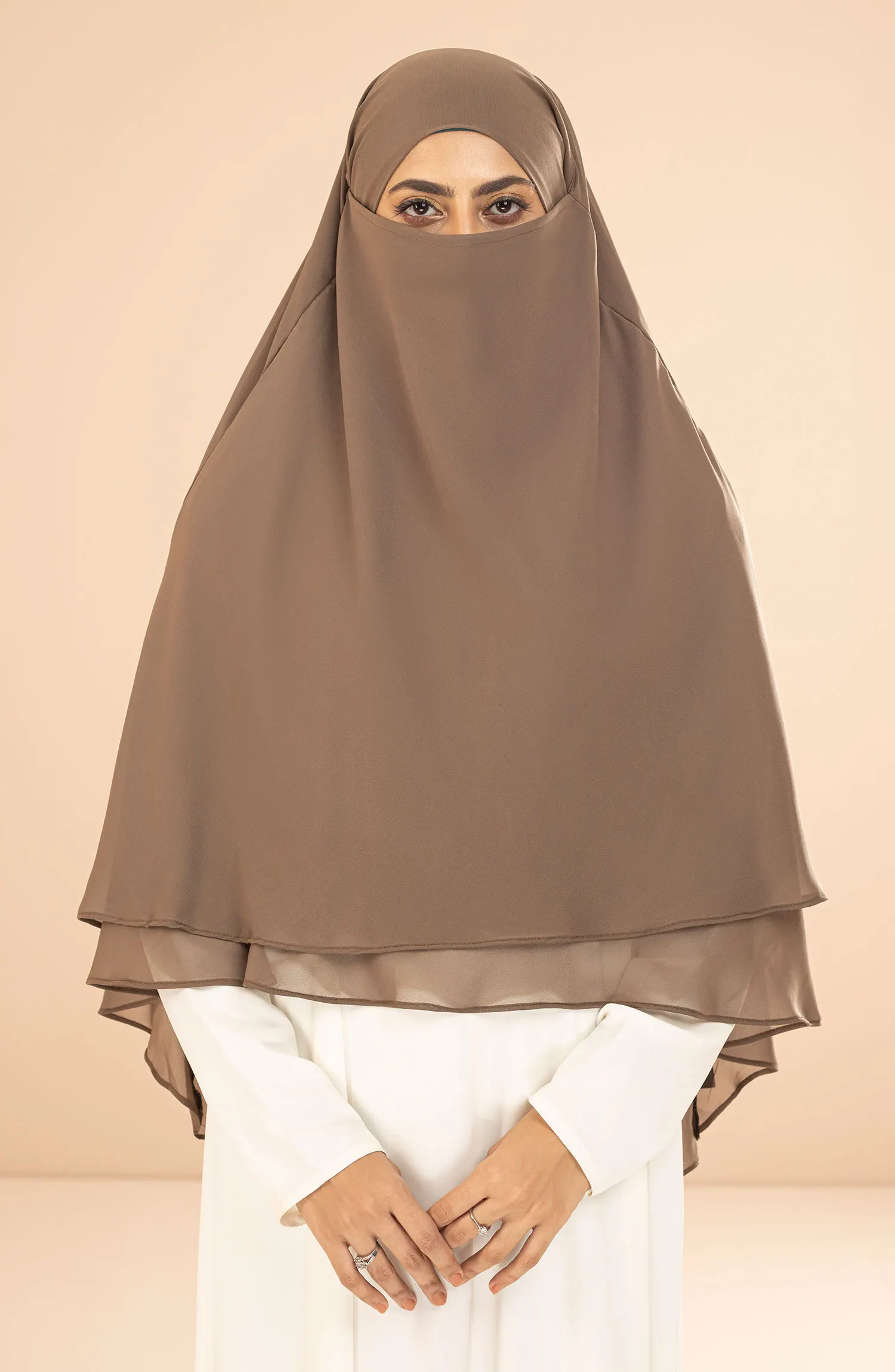 Black Camels Khimar Hijab Collection - KH - 04