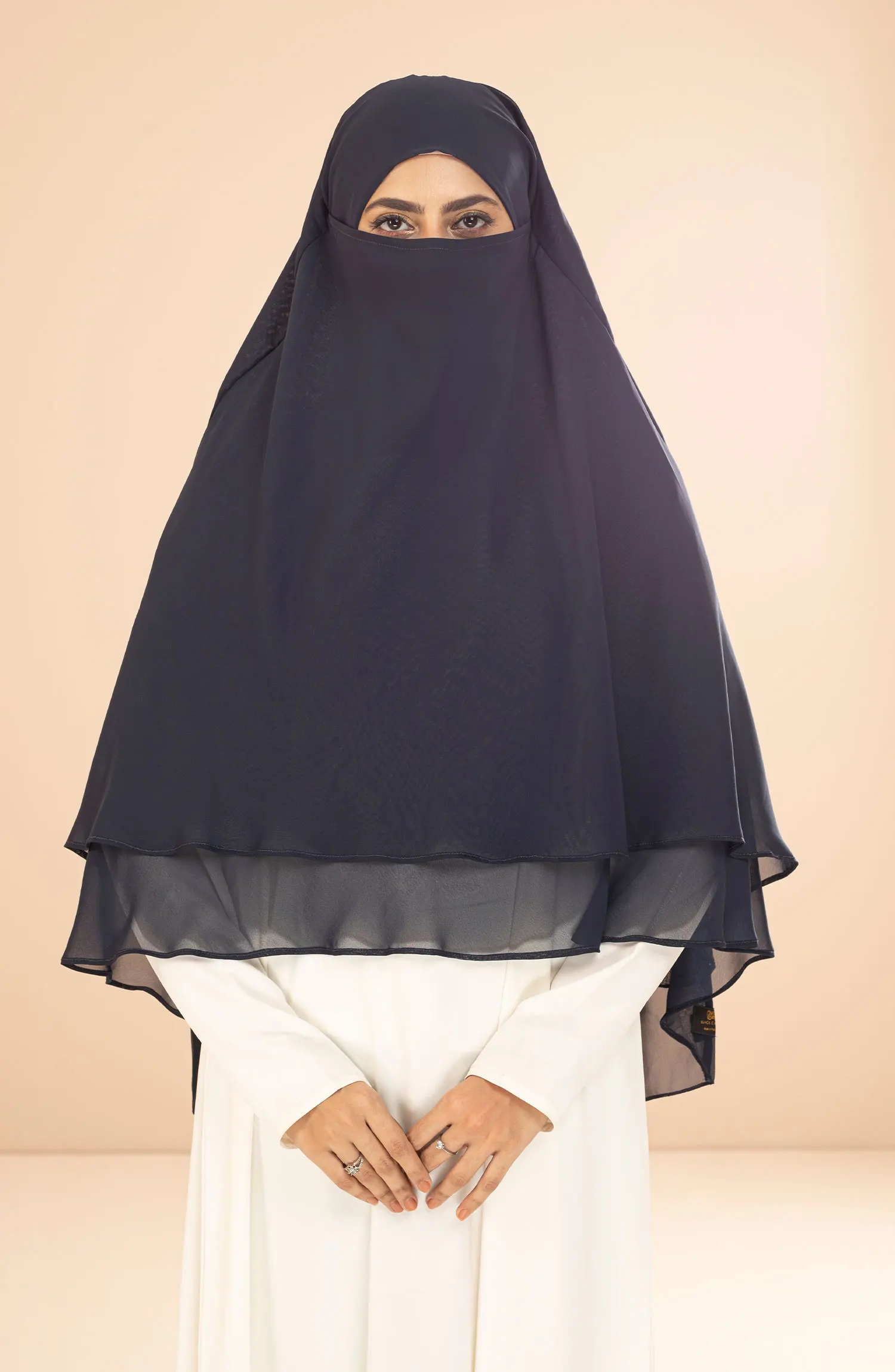 Black Camels Khimar Hijab Collection - KH - 07