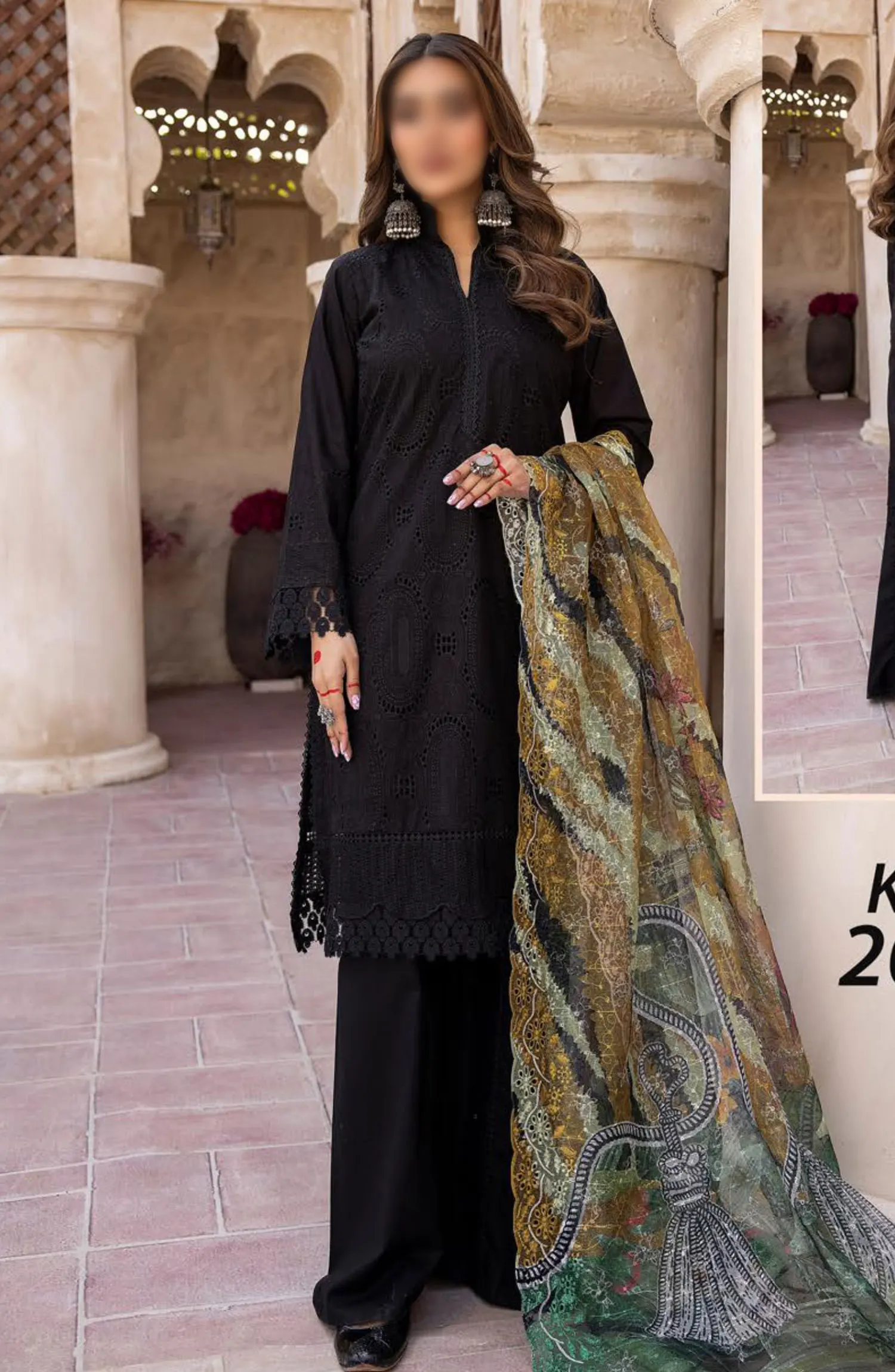 Nafasat By Khoobsurat Embroidered Lawn Collection - KN 205