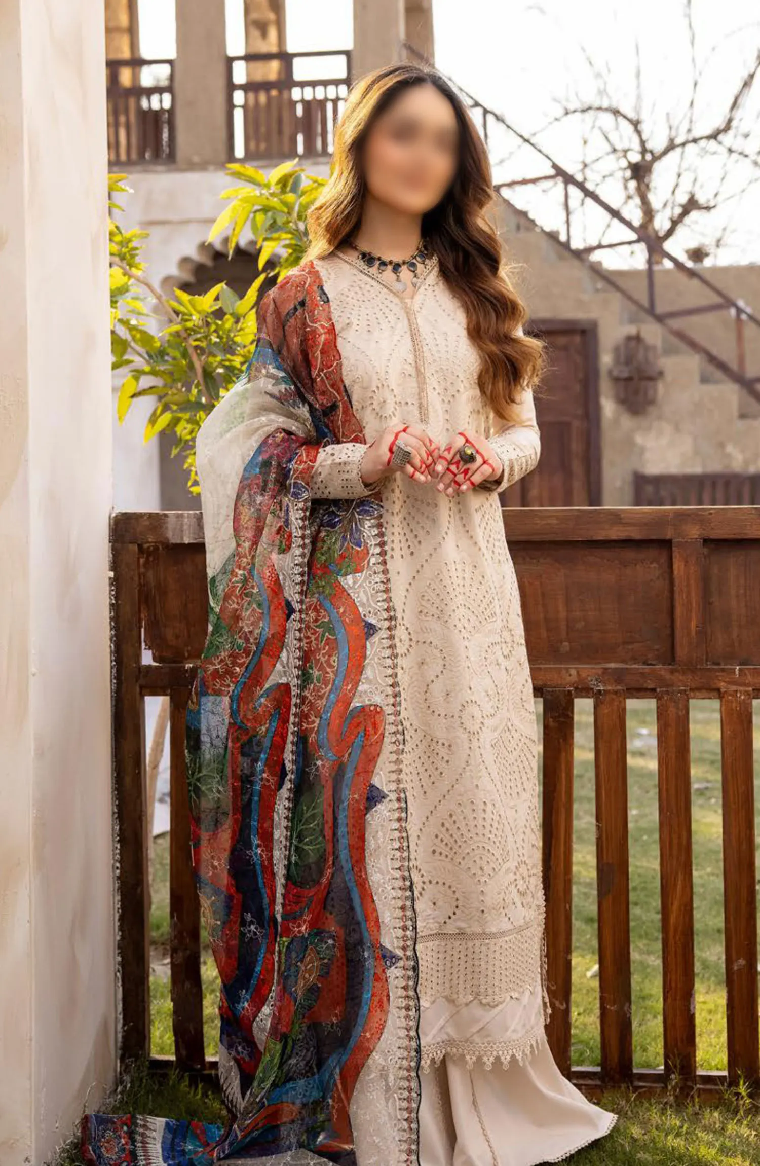 Nafasat By Khoobsurat Embroidered Lawn Collection - KN 210