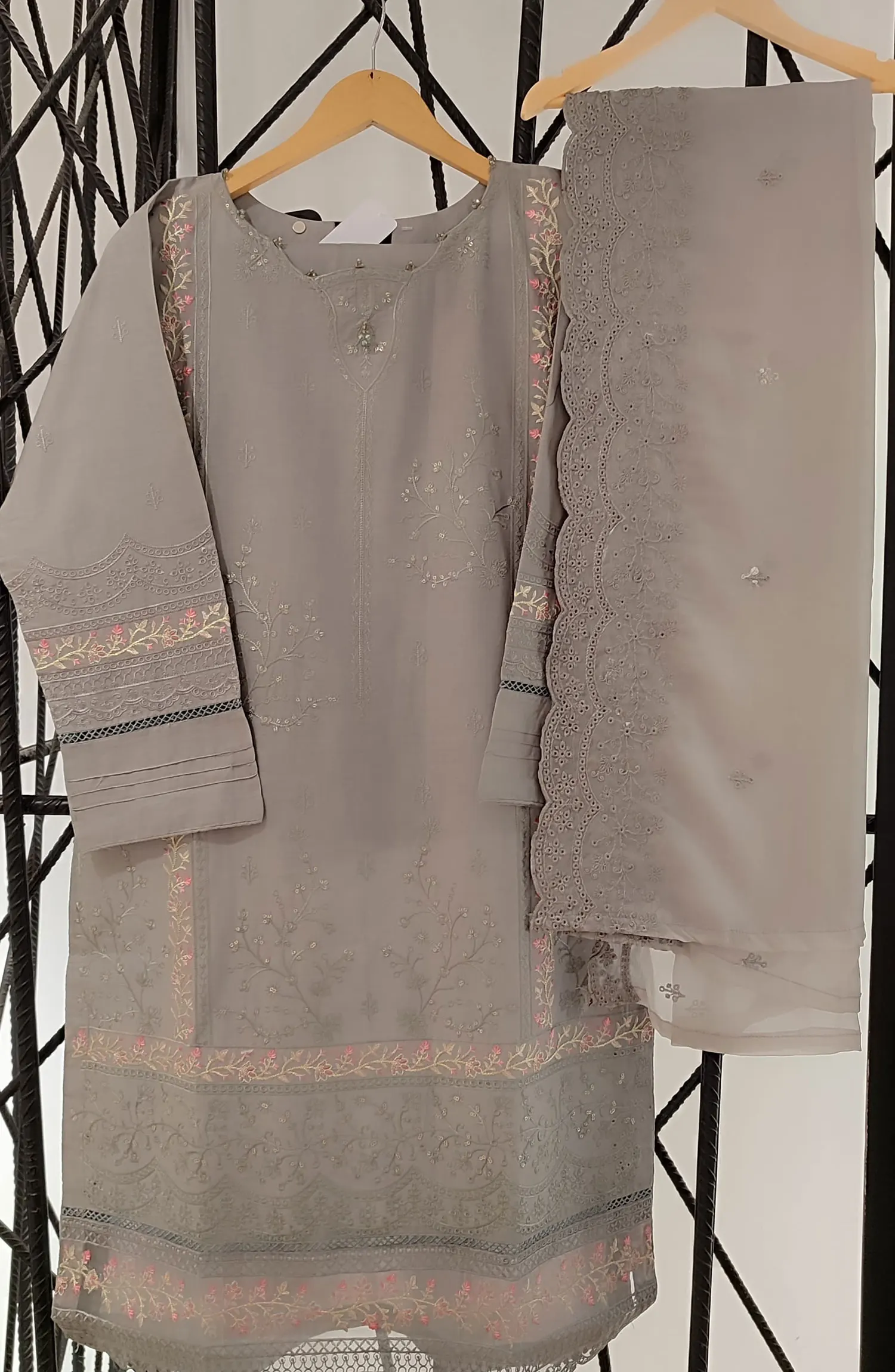 Nafasat Luxury Embroidered Formal Pret Collection 2024 vol 2 - MB luxe 8 stitch 04